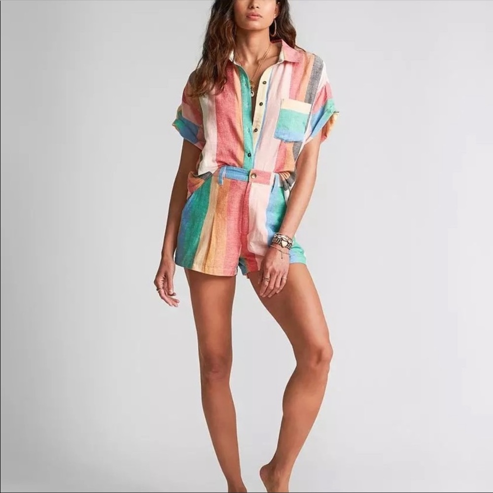 Billabong | Sincerly Jules Hard To Tell Shorts NWT Size Medium - Picture 4 of 13